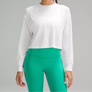 Lululemon Abrasion-Resistant Training Long-Sleeve Shirt in Green (6)